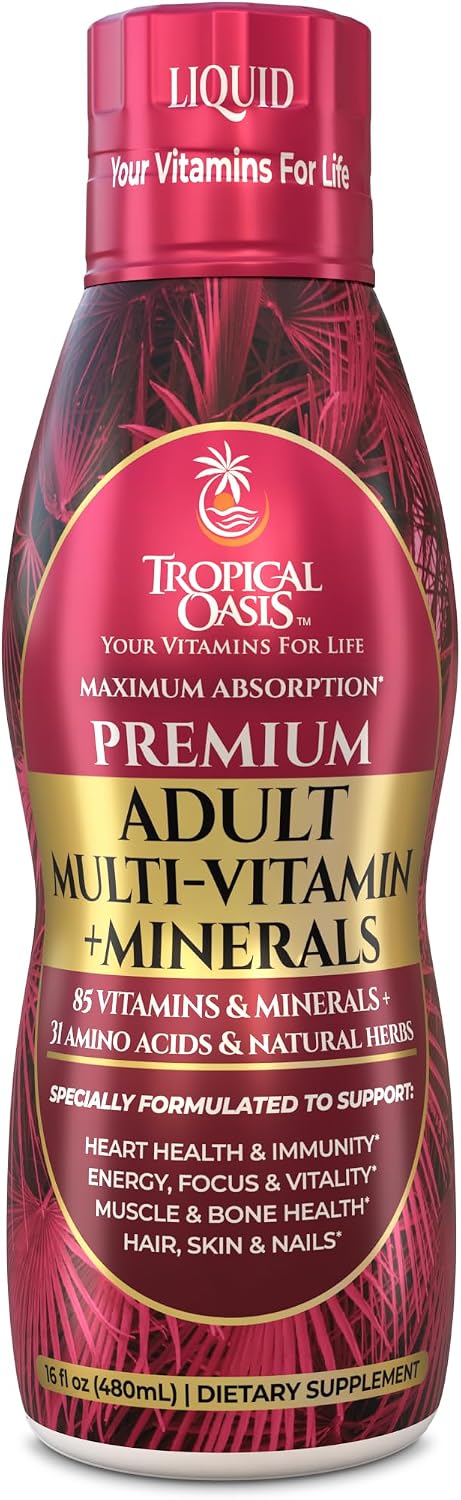 Tropical Oasis Adult Liquid Multivitamin - 473 ml