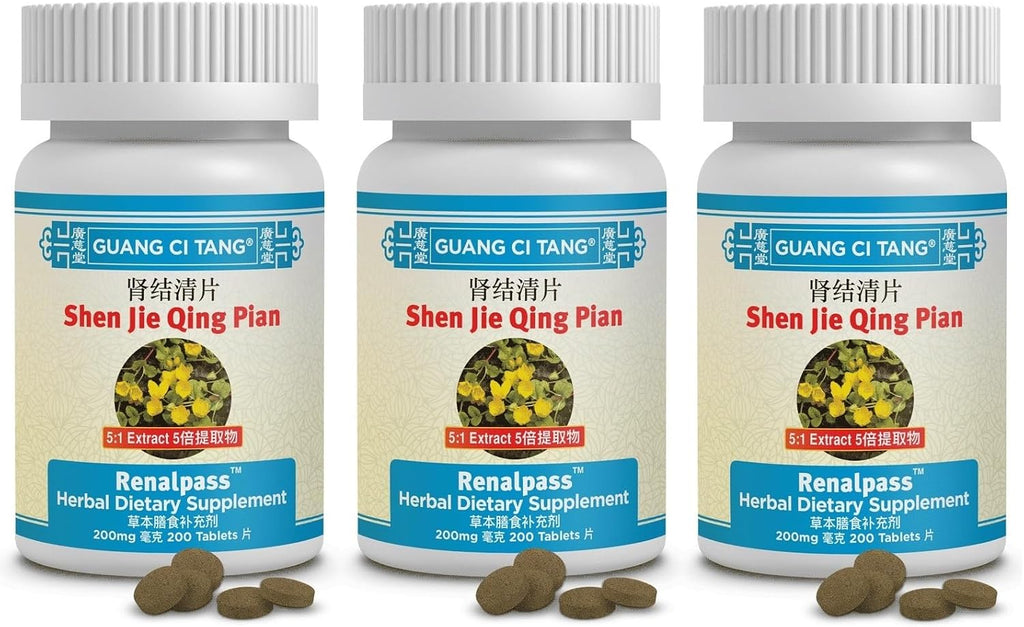 Li Shui Pai Shi Pian (3 Frascos) – Guang Ci Tang