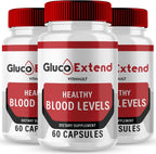 Gluco Extend Cápsulas – Fórmula de Apoyo Natural, 3 Pack