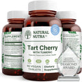 Natural Nutra Tart Cherry Extract with Turmeric, 60 Tablets (Vegan, Gluten-Free)