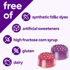 Vitafusion Women's Multivitamin Gummy - 150 Adult Gummies with Vitamins A, B, C, D, E - Berry Flavor - Gluten-Free and Dairy-Free