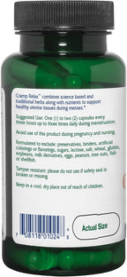 Vitanica Cramp Relax, Apoyo Menstrual, Vegano, 60 Cápsulas