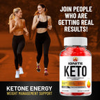Ignite Keto ACV Gummies - Fórmula Avanzada con Vinagre de Manzana, B12, Remolacha y Granada (60 Gominolas)