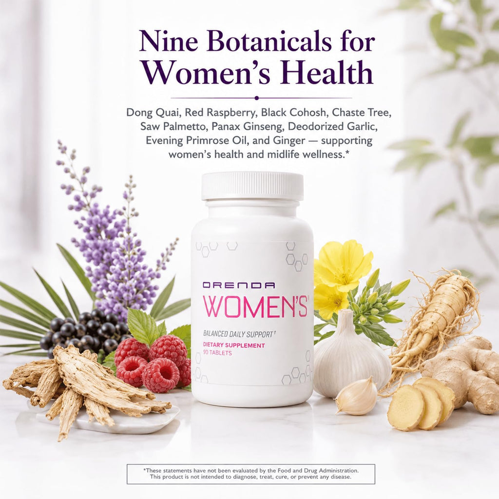 Orenda Women's® - Multivitamínico completo para mujeres 35+ - 90 comprimidos