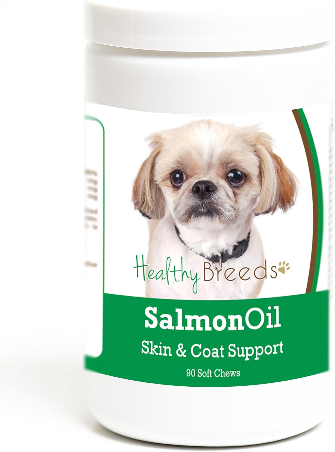 Healthy Breeds Peekapoo Salmon Oil Soft Chews 90 Count – Image 1
