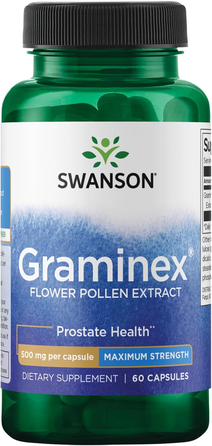 Swanson Graminex Extracto de Polen de Flores - 60 Cápsulas