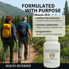 Health Defender Kidney Support - Apoyo Renal para CKD y Salud Renal, 120 Cápsulas