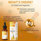 Magnesium L-Threonate Líquido Gotas Sabor Piña 60ml