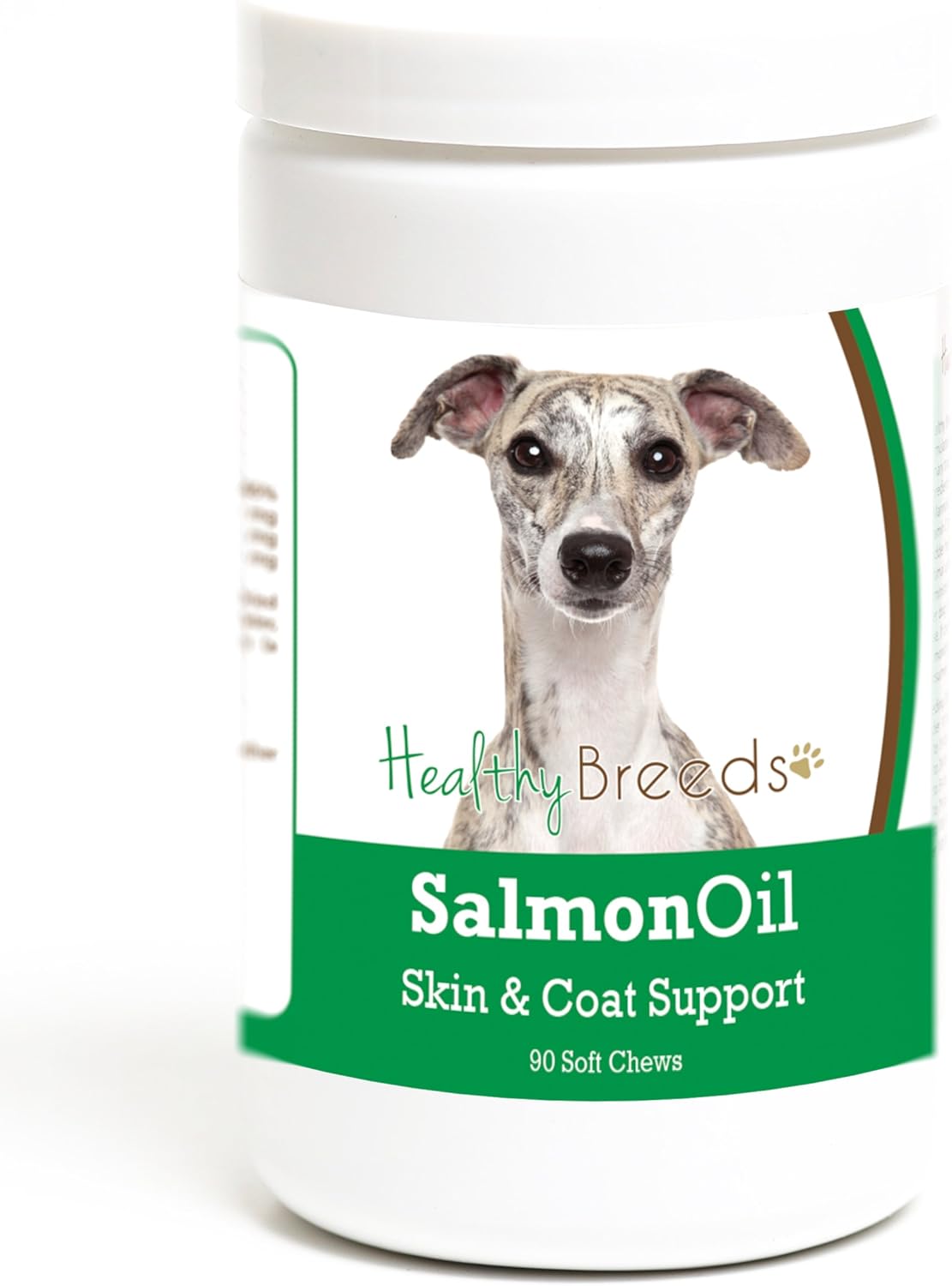 Healthy Breeds Whippet Aceite de Salmón Masticables Blandos 90 Unidades