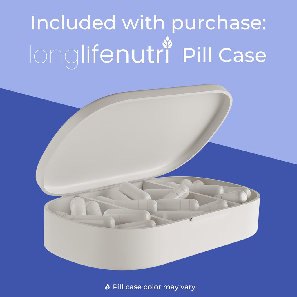 Phosphatidylserine Pure 500mg – 180 Cápsulas Vegetales, 3 Meses de Suministro