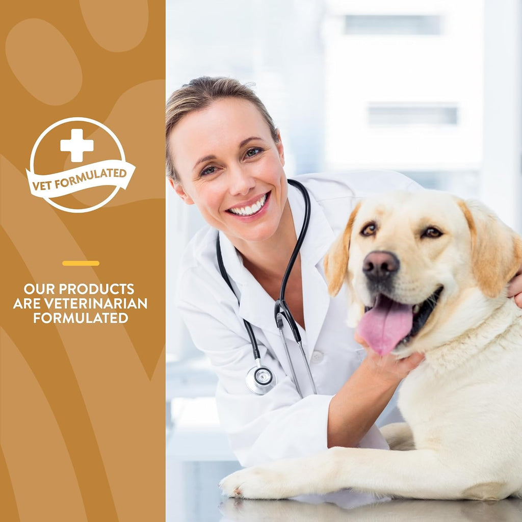 NaturVet Piel y Pelaje Más Ayuda para el Aliento para Perros, 70 Masticables Suaves