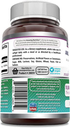 Amazing Formulas Biotina 10000 mcg con Aceite de Coco Virgen Extra - 120 Cápsulas