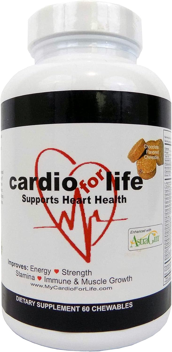 Health Guardian CardioForLife 60 Comprimidos Masticables - Chocolate