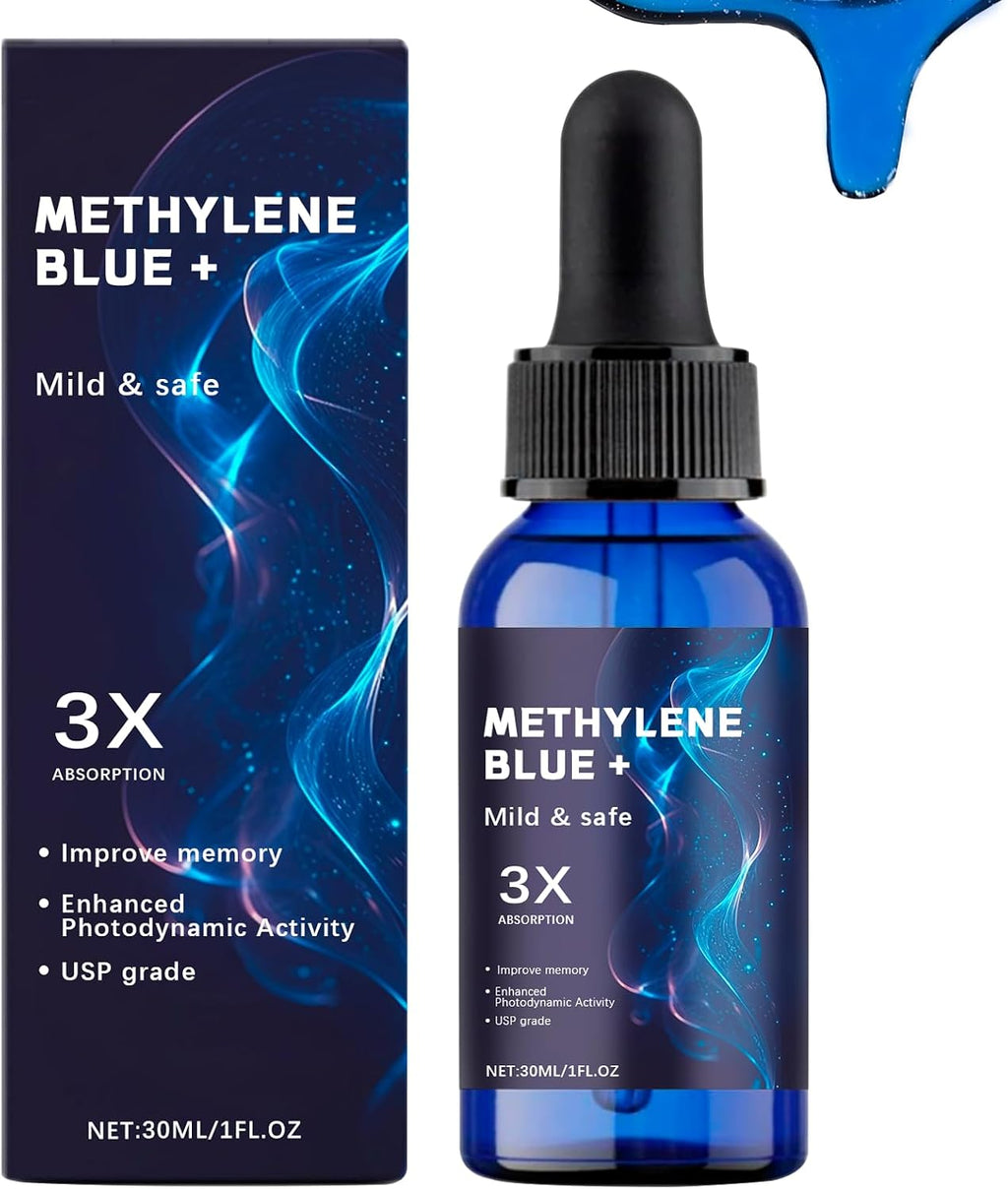 Azul de Metileno Grado Farmacéutico USP - Complemento Alimenticio para el Bienestar Cerebral