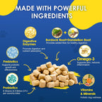 Probióticos para Perros SHINEPAWS - Salud Digestiva, Prebióticos, Enzimas, Fibra y Omega-3, 120 Masticables