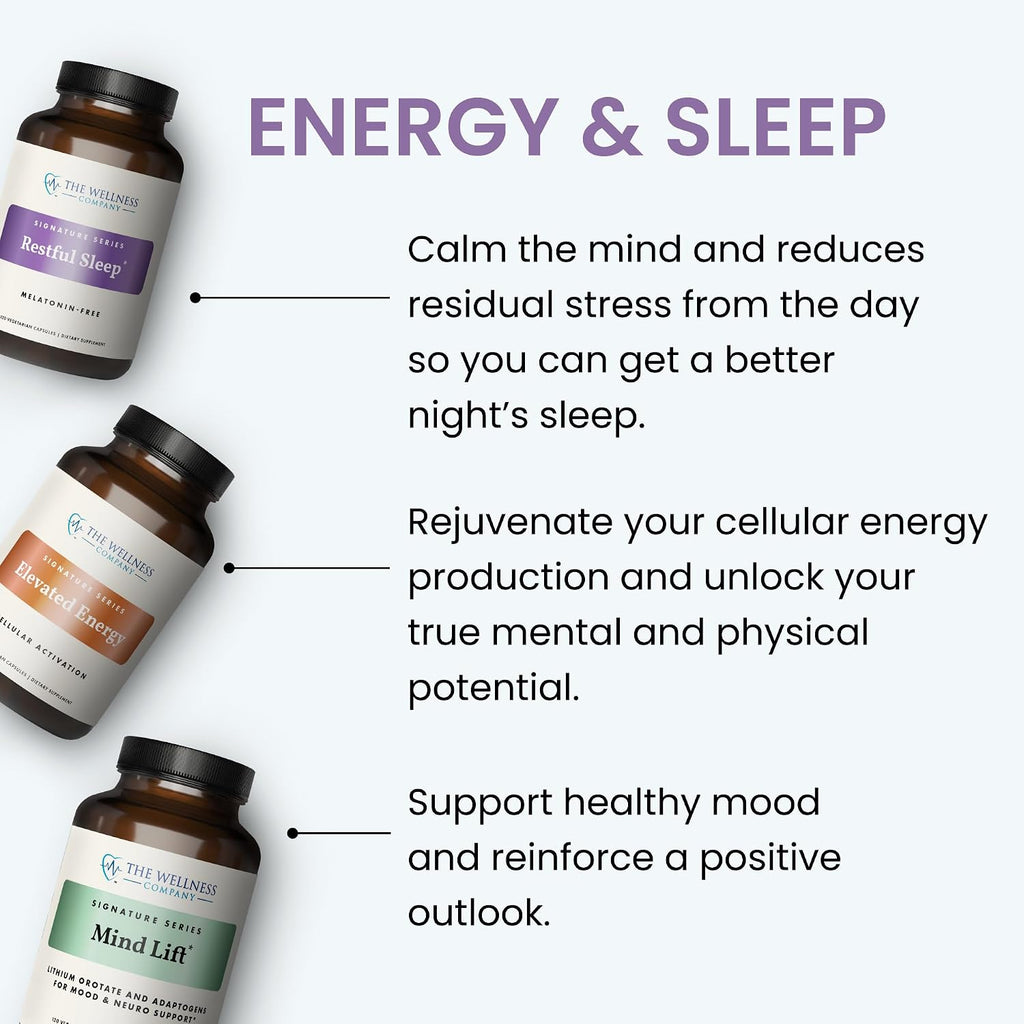 Complejo B de The Wellness Company – Recuperación Muscular, Concentración y Resiliencia, Vitaminas B Metiladas de Amplio Espectro | 30 Cápsulas (1 Mes de Suministro)