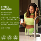 BIOptimizers Stress Guardian – Cápsulas para el Alivio del Estrés y el Descanso – 90 Cápsulas