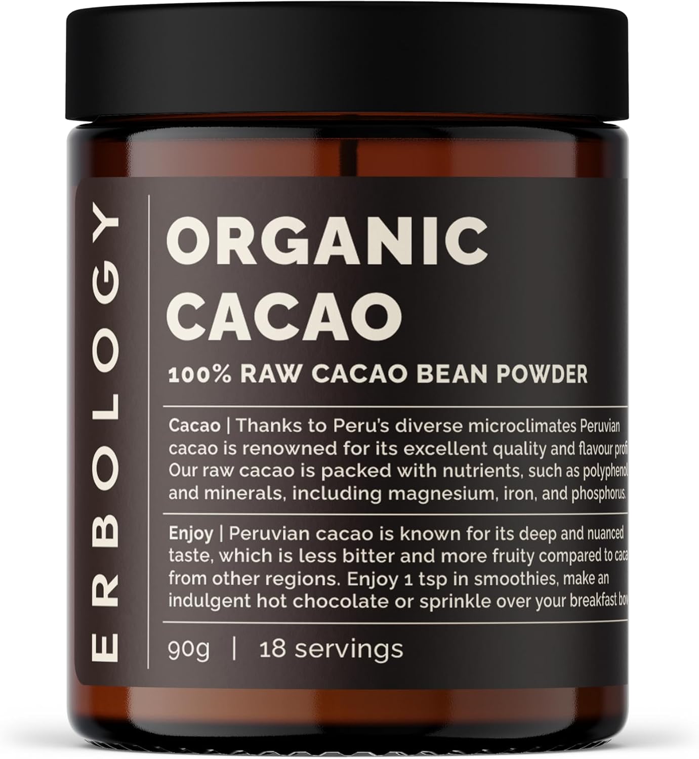 Erbology Lucuma en Polvo Orgánico - 3.2 oz (90g) - 45 porciones
