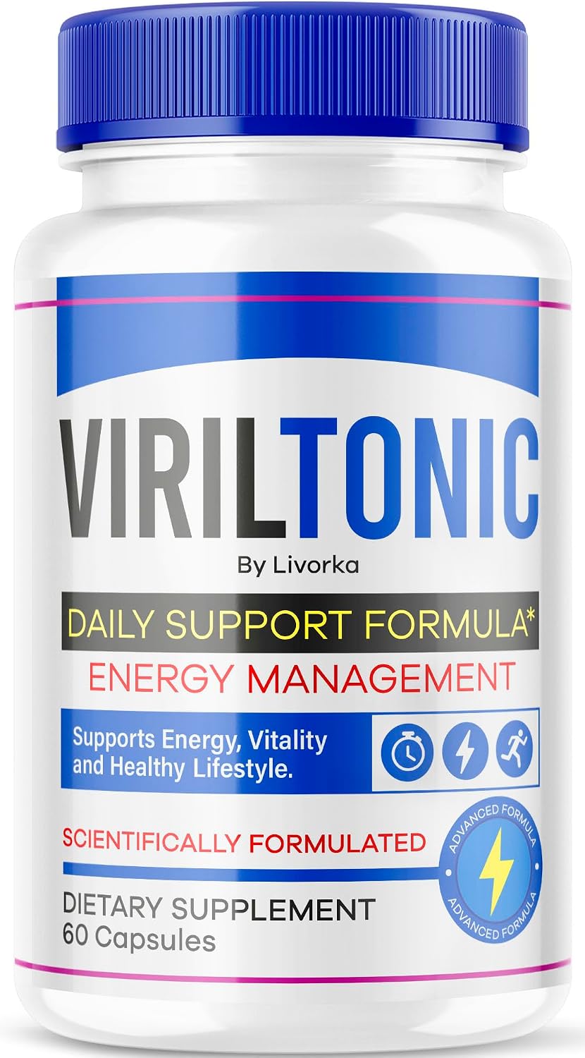 LIVORKA Viriltonic Cápsulas, Fórmula Avanzada de Apoyo (60 Cápsulas)