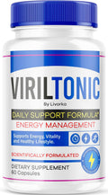 LIVORKA Viriltonic Cápsulas, Fórmula Avanzada de Apoyo (60 Cápsulas)