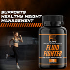 FXSUPPS Fluid Fighter – Suplemento Herbal con Potasio y Vitamina B6, 90 Cápsulas – Favorece el Equilibrio de Líquidos y la Función Muscular