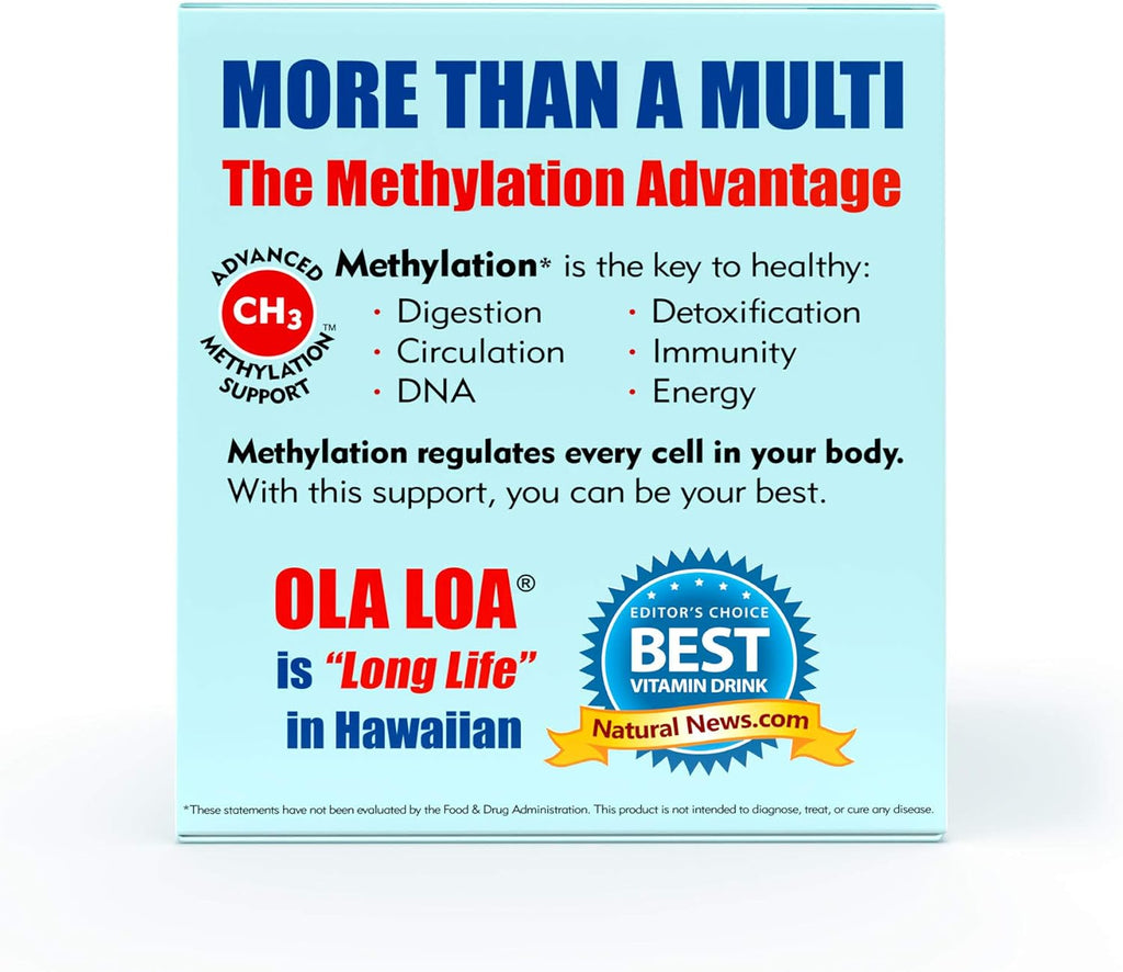 Ola Loa Energy Tropical Multi Vitamin Drink Mix - 30 Sobres
