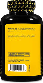 Primaforce Fenugreek Seed Capsules (180 Cápsulas / 1350 mg por dosis, dosis de 2 cápsulas) - Complemento Herbal Premium para Hombres y Mujeres, No Transgénico, Sin Gluten