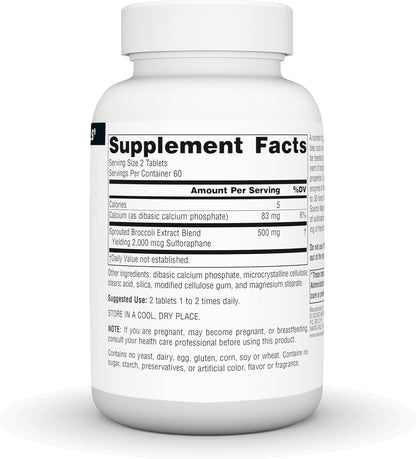 Source Naturals Extracto de Brotes de Brócoli, 250 mg - 120 Comprimidos – Image 3