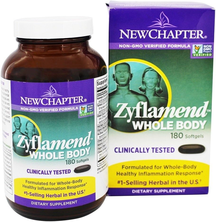 New Chapter Zyflamend para todo el cuerpo - 180 cápsulas
