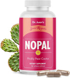 Santo Remedio Nopal, 700 mg, 180 Cápsulas (90 Raciones) - Suplemento Alimenticio de Higo Chumbo