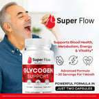 Super Flow Glycogen - Multivitamínico y Mineral - 60 Cápsulas