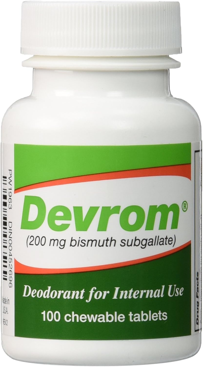 Devrom Tablets – 100 Comprimidos Masticables