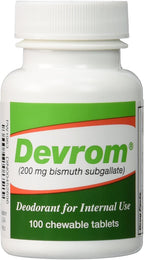 Devrom Tablets – 100 Comprimidos Masticables