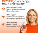 NatureCity True-B Complejo B Vegetal Super B Vitaminas - Alimentos Integrales Orgánicos con Folato Activo y Vitamina B12 - 30 Cápsulas Vegetales
