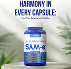 NasaBeahava SAM-e (S-Adenosil-L-Metionina) 1000mg por dosis - Suplemento de alta potencia (45 días)