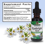 Nature's Answer Eyebright Herb – Eyebright Extract 2000 mg – Alcohol-Free, Vegan, Gluten-Free, Kosher