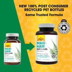 Country Life Maxi-Hair Suplemento con Biotina 2000 µg y Vitaminas para Cabello, Piel y Uñas - 90 Comprimidos