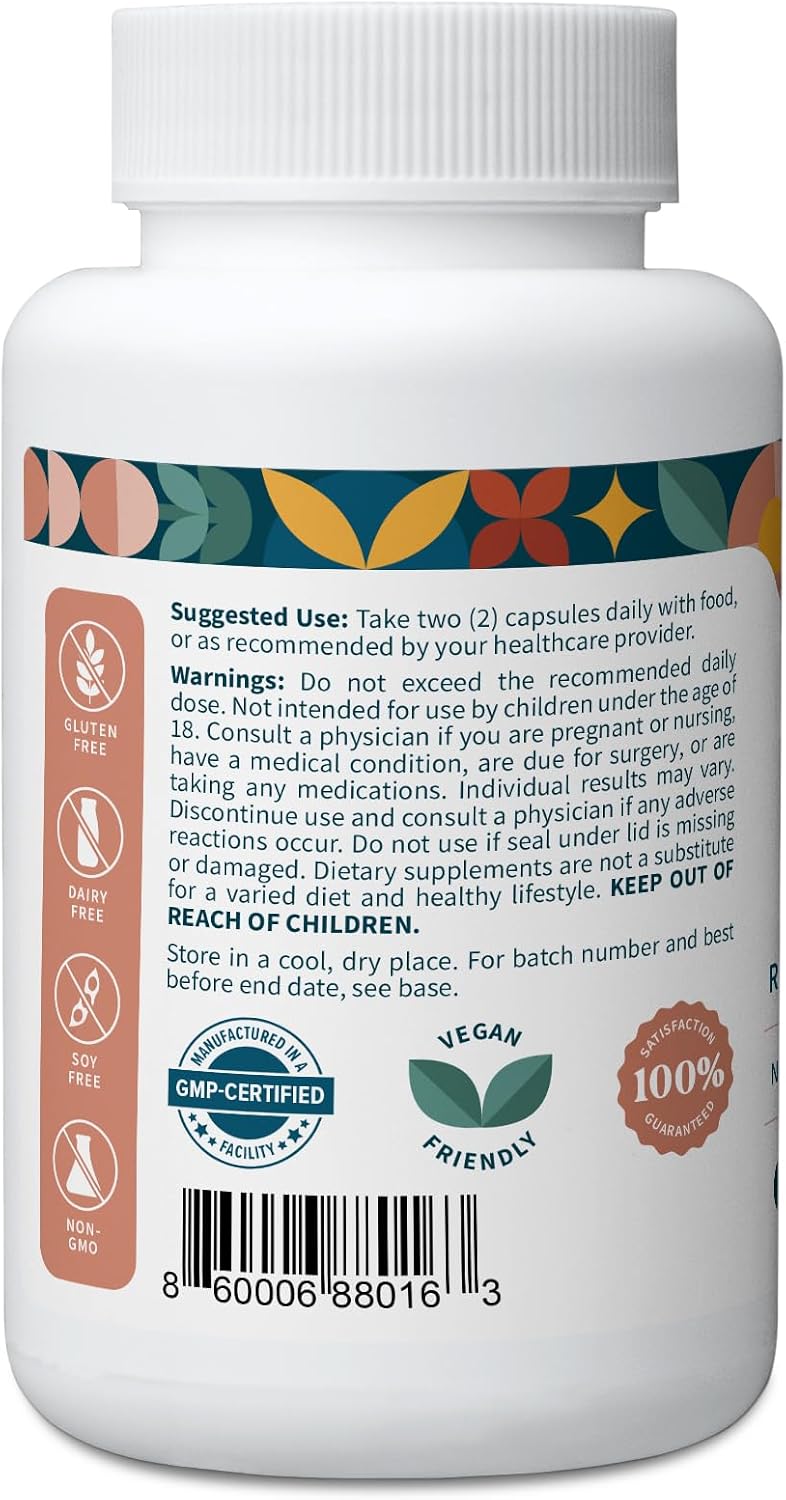 Extracto de Raíz de Maca 20:1 - 500mg - Tri-Color - 60 Cápsulas Veganas