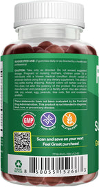 Feel Great Super Green Gummies Teen Vitamins | Gominolas Multivitamínicas Veganas para Adolescentes | Suplemento de Frutas y Verduras | 60 Unidades
