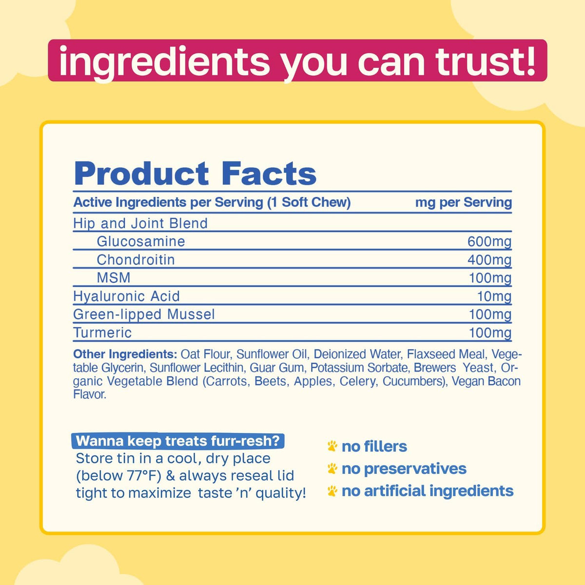Happy Paws Suplemento para la Piel y el Pelaje de Perros, Apoyo para Picor y Alergias, Confort para Piel Seca y Control de Caída del Pelo con Aceite de Coco y Vitamina B12, Sabor a Pollo Vegano, 100 Masticables - görsel 7