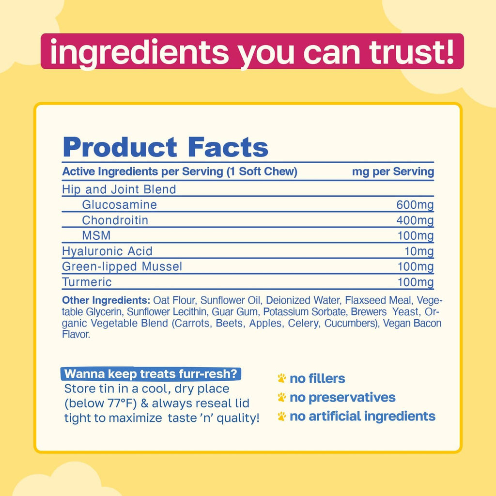 Happy Paws Suplemento para la Piel y el Pelaje de Perros, Apoyo contra Picores y Alergias, Cuidado Diario de Piel Seca y Control de Muda con Aceite de Coco y Vitamina B12, Sabor a Pollo Vegano, 200 Chews