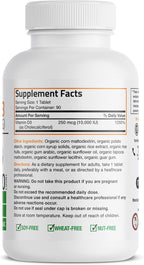 Bronson Vitamina D3 10,000 UI Suplemento Orgánico No-GMO, 90 Comprimidos