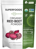 MRM Organic Red Beet Powder - Polvo de Remolacha Orgánica - Vegano y Sin Gluten - 24 porciones