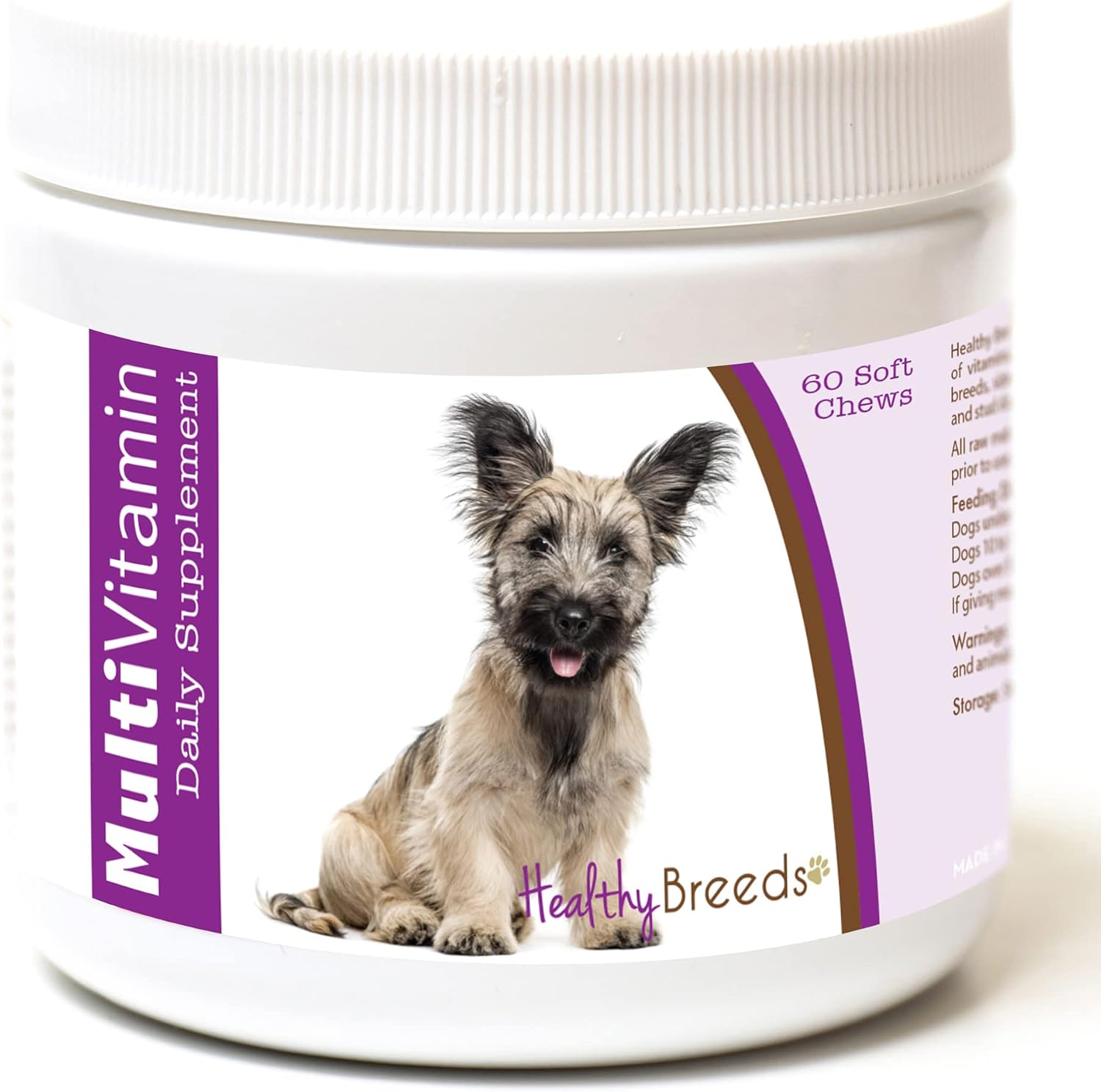 Healthy Breeds Skye Terrier Multivitamínico en Masticables Blandos 60 unidades
