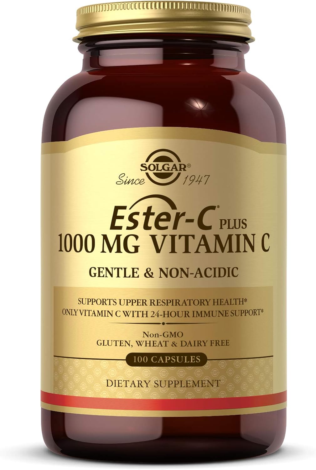 Solgar Ester-C Plus 500 mg Vitamina C con Bioflavonoides Cítricos - 90 Cápsulas