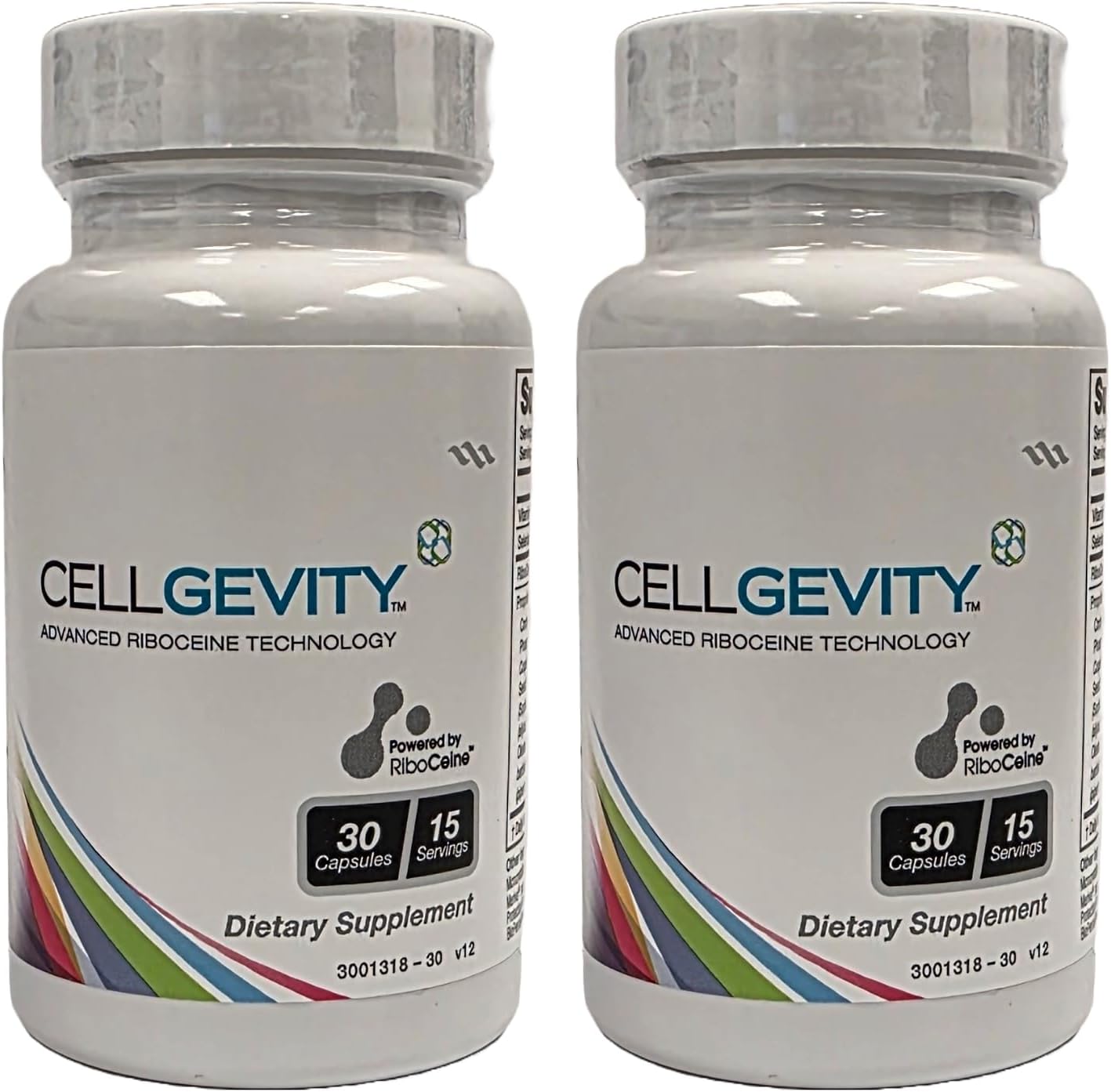 Cellgevity con Tecnología Avanzada Riboceine, 60 Cápsulas Vegetales (Envase de 2)