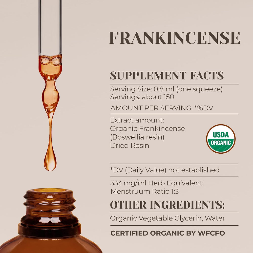 Extracto de Incienso (Boswellia Serrata) Sin Alcohol - 118 ml