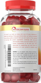 Carlyle Vitamina D3 + B12 Complex Gominolas | 90 uds | Vegetariano, No GMO, Sin Gluten | Sabor Fresa