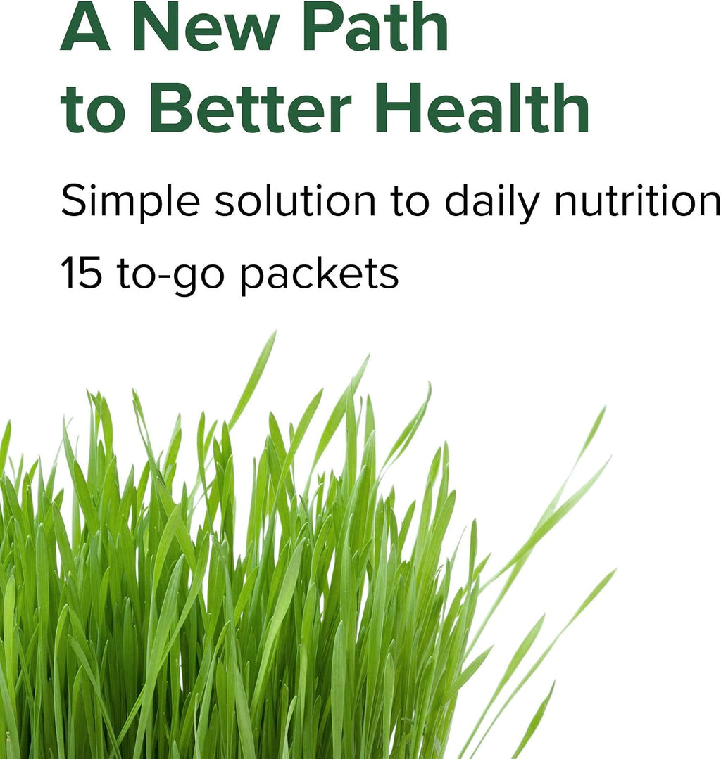 Vibrant Health, Green Vibrance Packets, Superalimento Vegano en Polvo Fácil de Transportar, 15 Paquetes