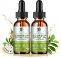 Lukaree Extracto Puro de Hojas de Guanábana (Graviola) para Inmunidad, Salud Digestiva y Energía Natural – Líquido de Bitters de Guanábana con Extracto en Frío – Vegano | Sin Gluten | 2 x 60 ml